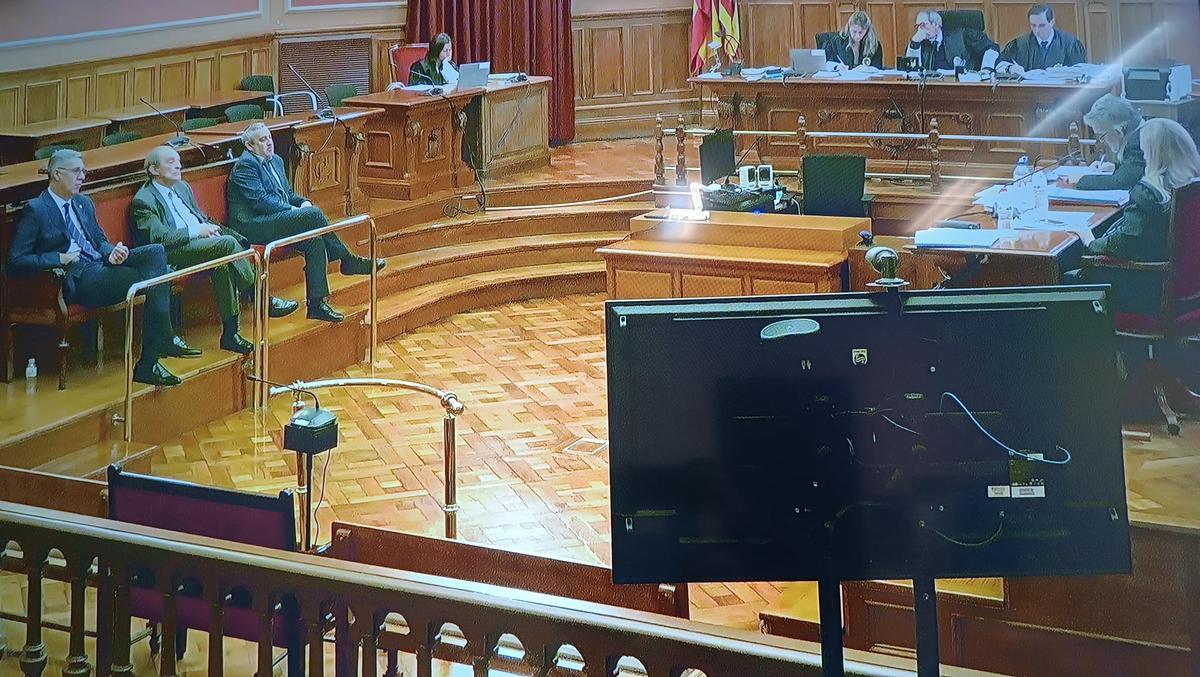 Imagen de la última sesión del juicio del 'caso antenas'