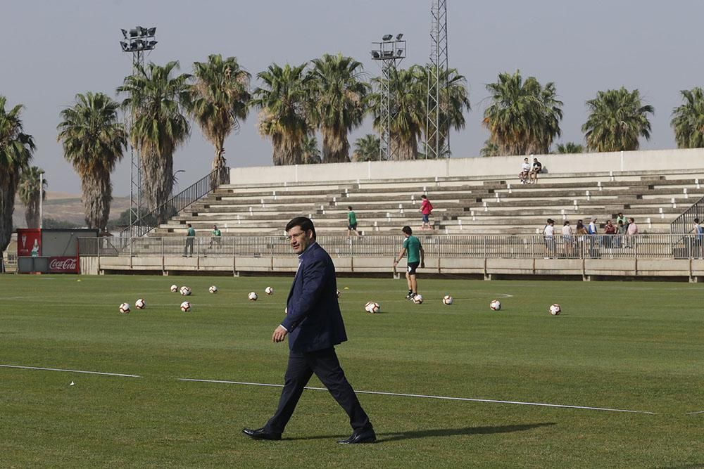 Primer entreno del Córdoba CF 2018-2019