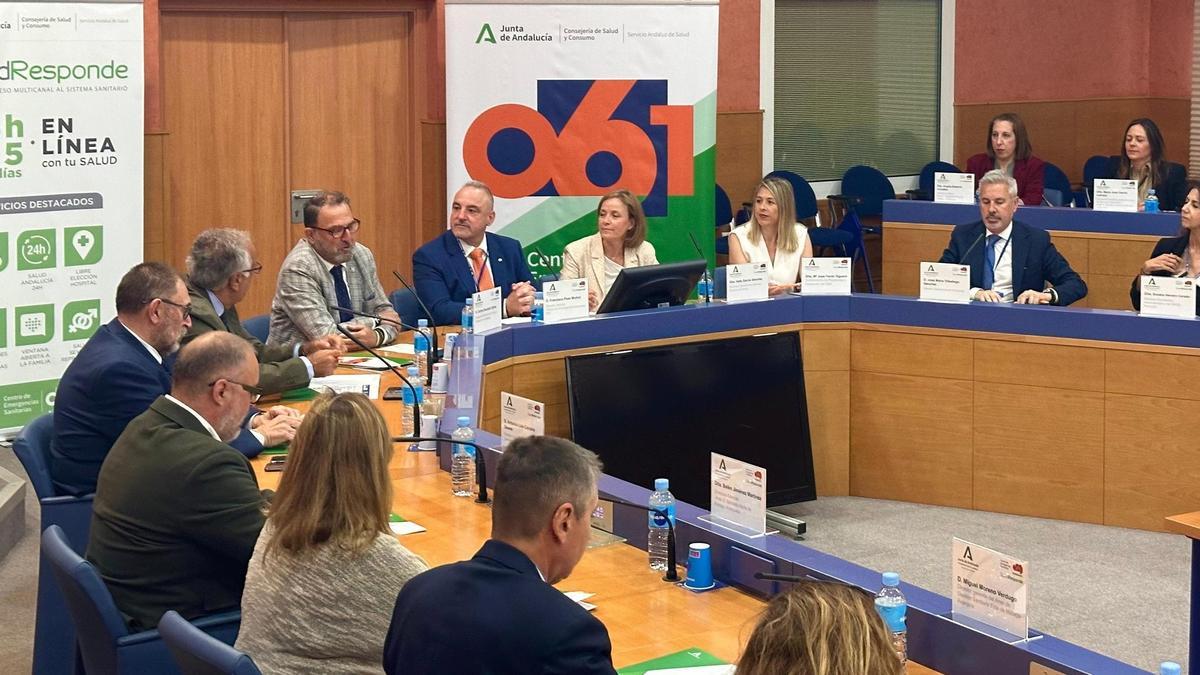 Presentación del nuevo director gerente del 061 de Andalucía