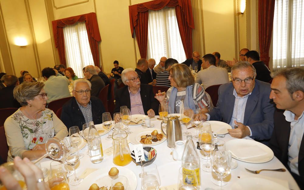 Desayuno con Amparo Marco en el Casino Antiguo de Castelló