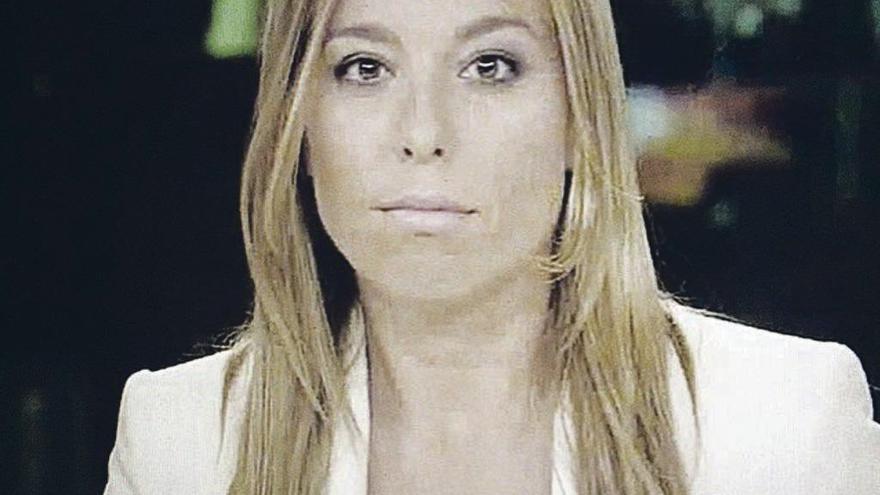 María González Abalde, presentadora de &quot;Russia Today&quot;.