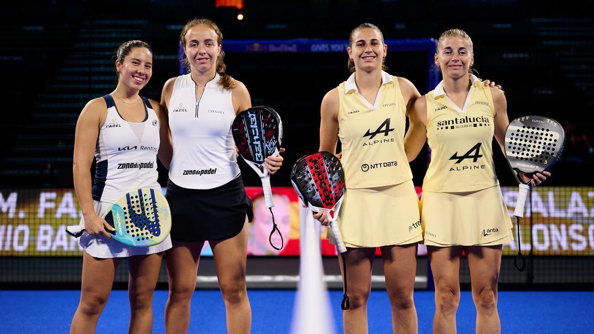 Alejandra Alonso y Alejandra Salazar cayern en primera ronda en Valencia