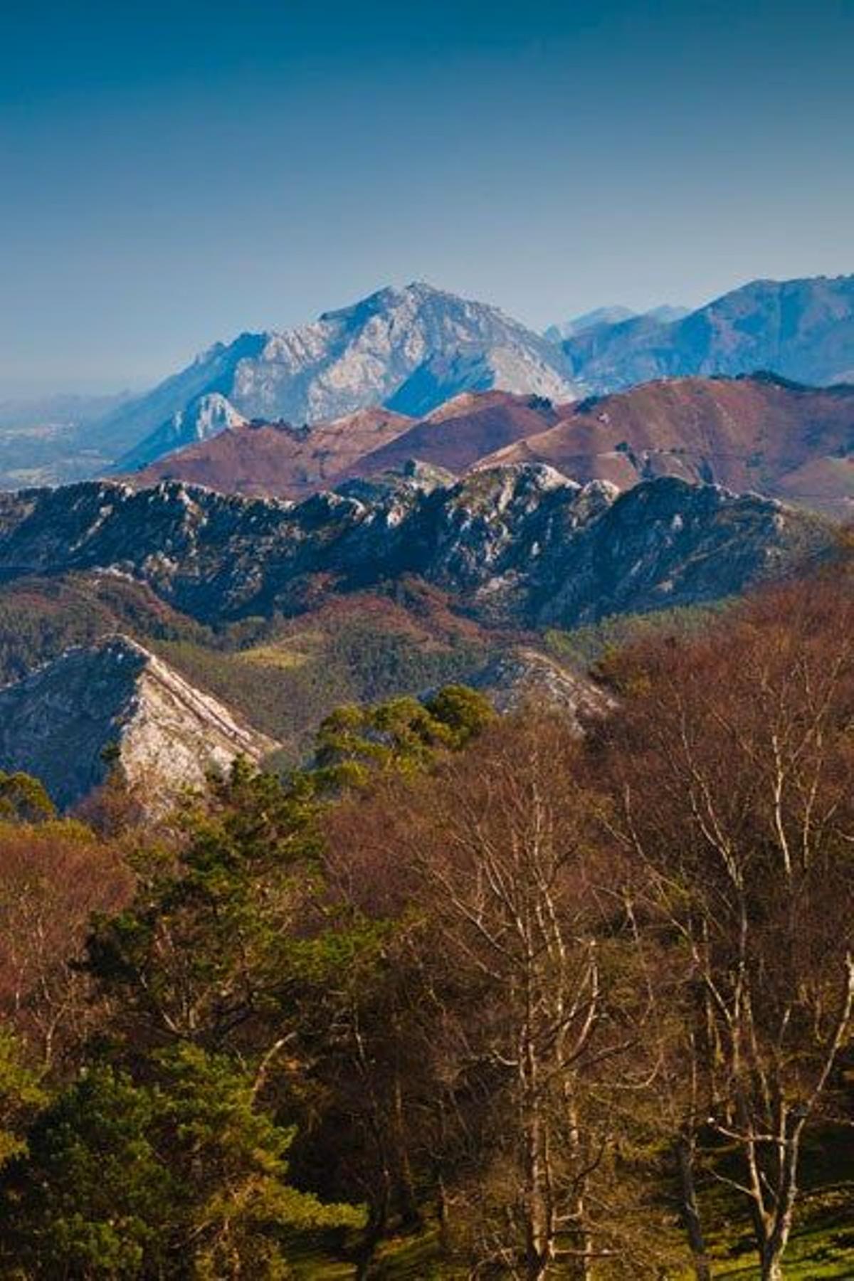 Mirador del Fito en Arriondas (Asturias).