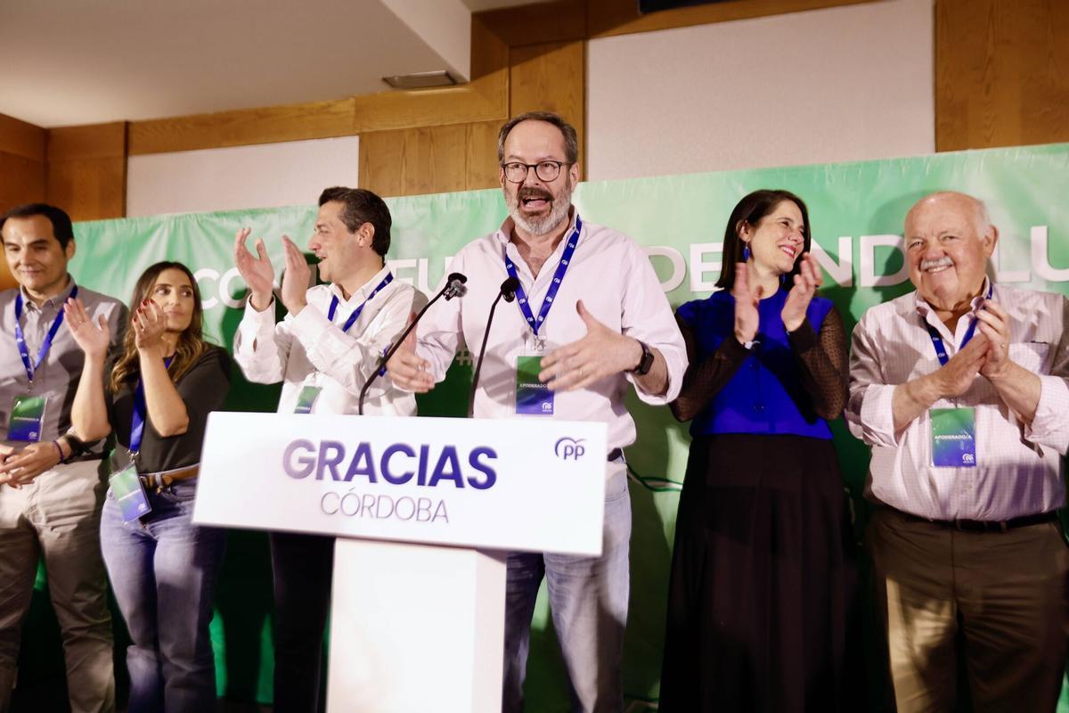 El PP de Córdoba celebra su triunfo en la provincia