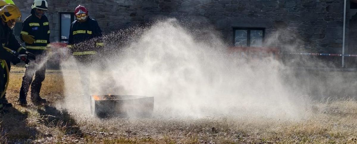 La actuación ante el «incendio urbano». | FDV