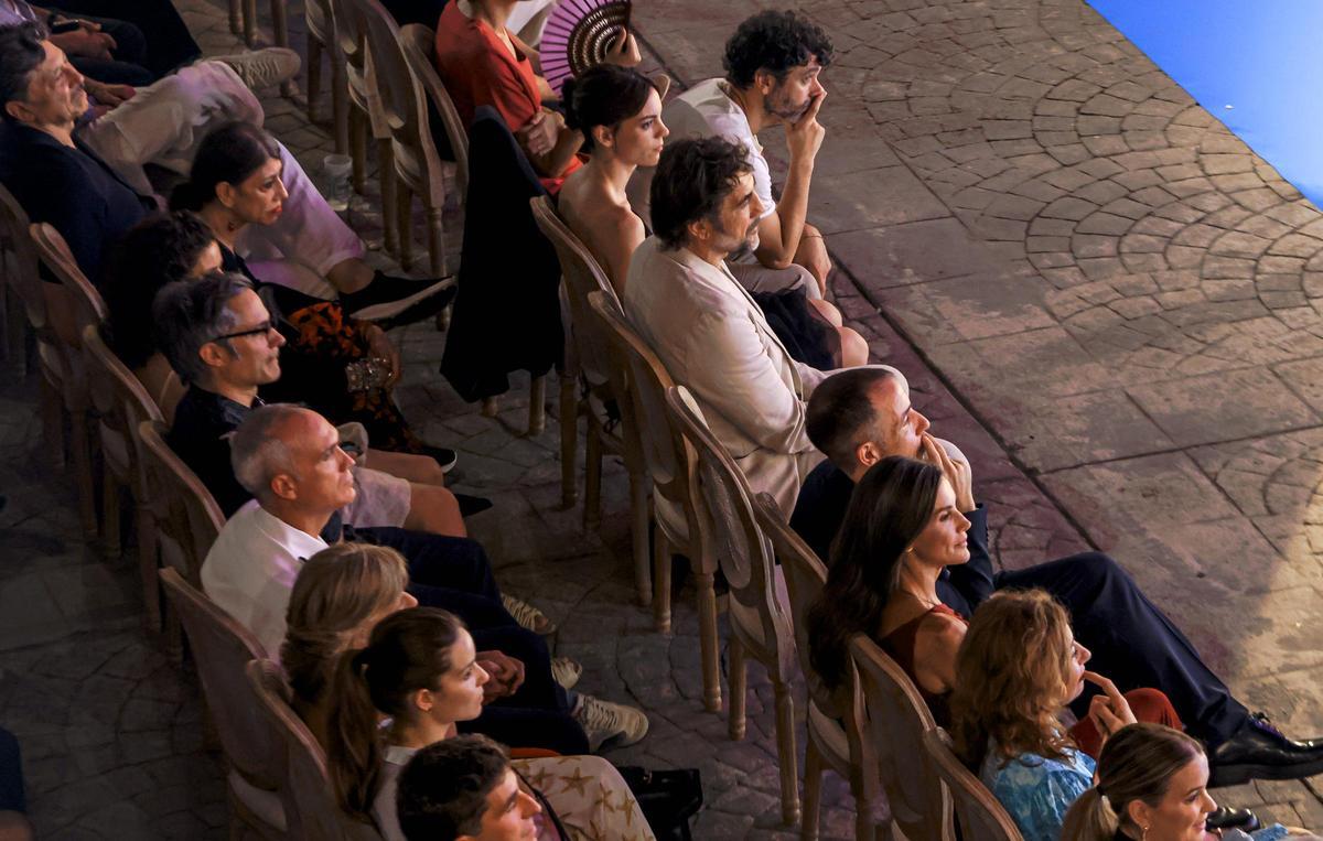 La clausura del Atlántida con la Reina y Javier Bardem como protagonistas, en imágenes La clausura del Atlántida con la Reina y Javier Bardem como protagonistas, en imágenes