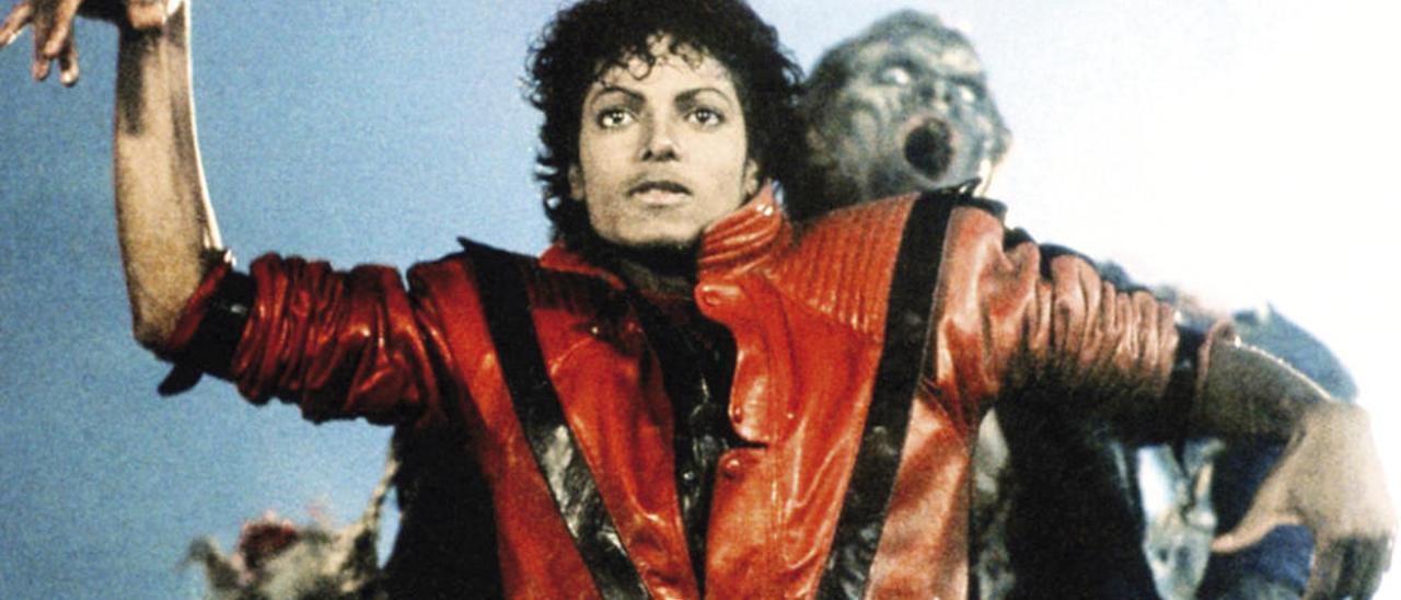 Michael Jackson en el videoclip de &quot;Thriller&quot;.