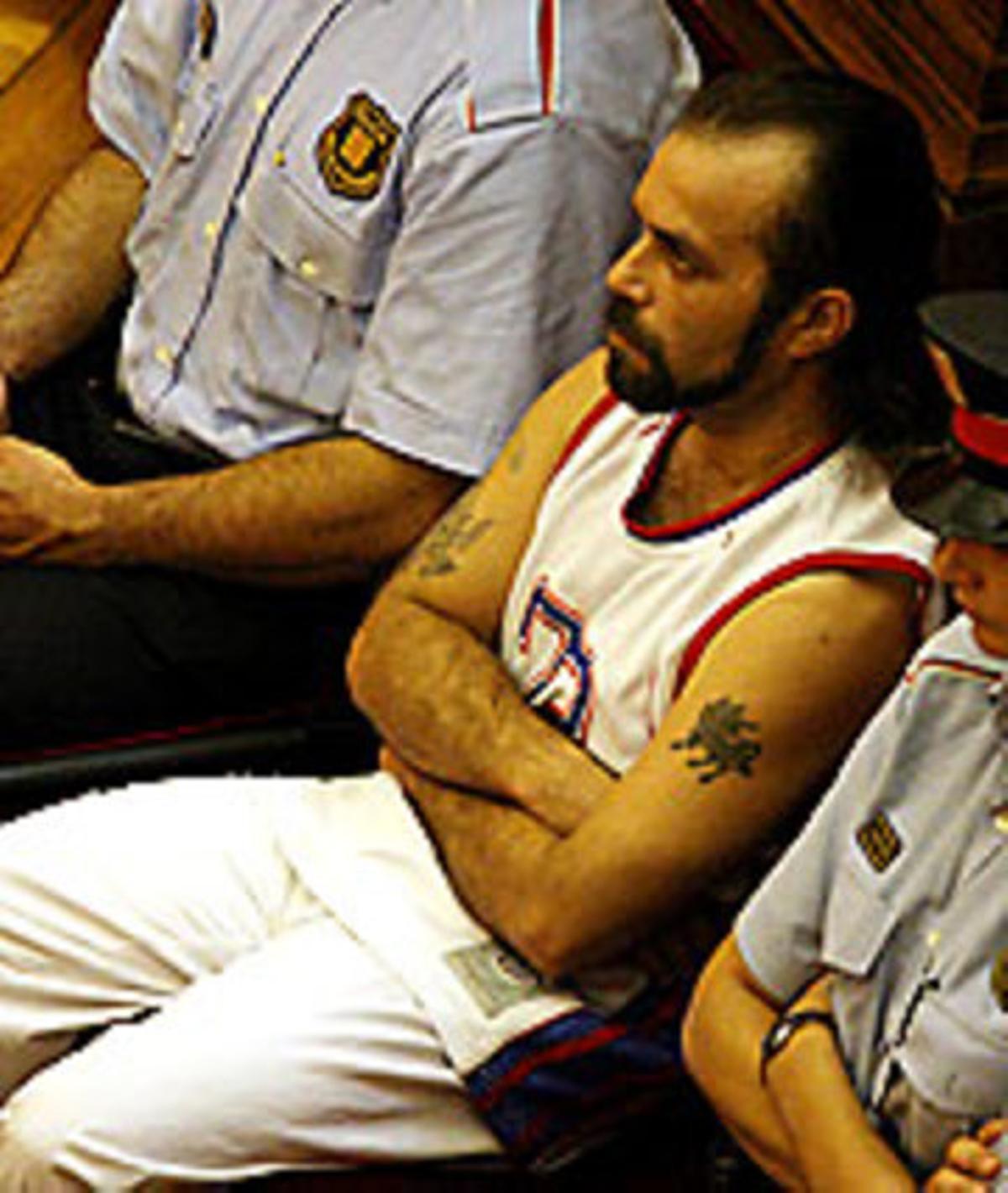 Pedro Jiménez, durant el judici celebrat per aquest mateix cas el 2008. Pedro Jiménez, durant el judici celebrat per aquest mateix cas el 2008.