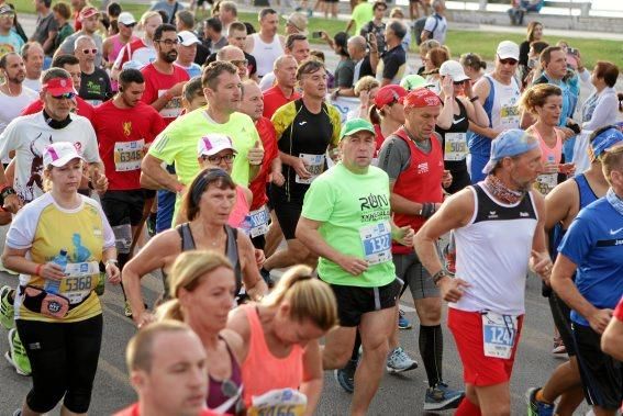 9.000 Läufer aus 49 Ländern gingen am Sonntag den 15.10. an den Start. In der Marathon Disziplin gingen die Deutschen leer aus.