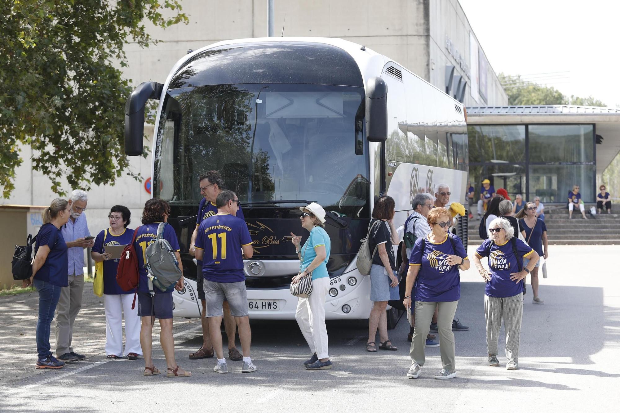 La manifestació de Girona de la Diada, en imatges