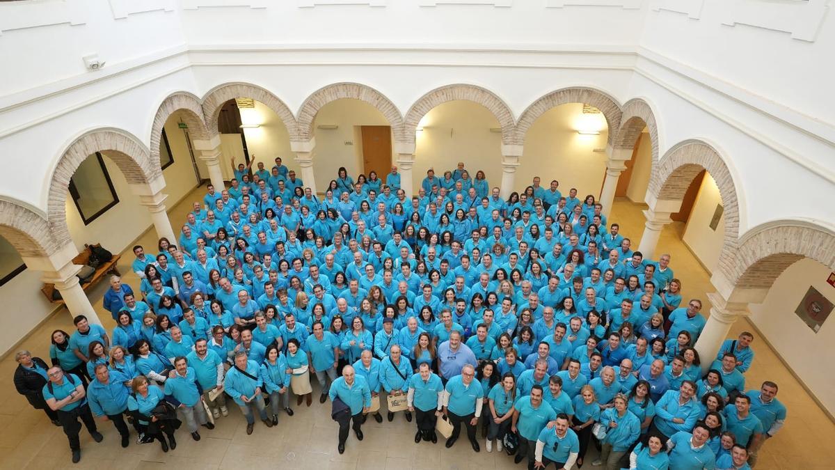 Acto de reconocimiento al voluntariado de CaixaBank Andalucía en el Palacio de Congresos de Córdoba.