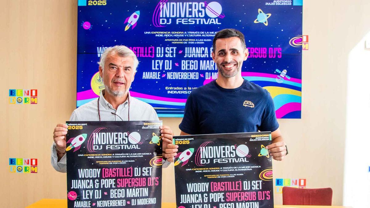 La presentación del festival "indiverso" de Benidorm.