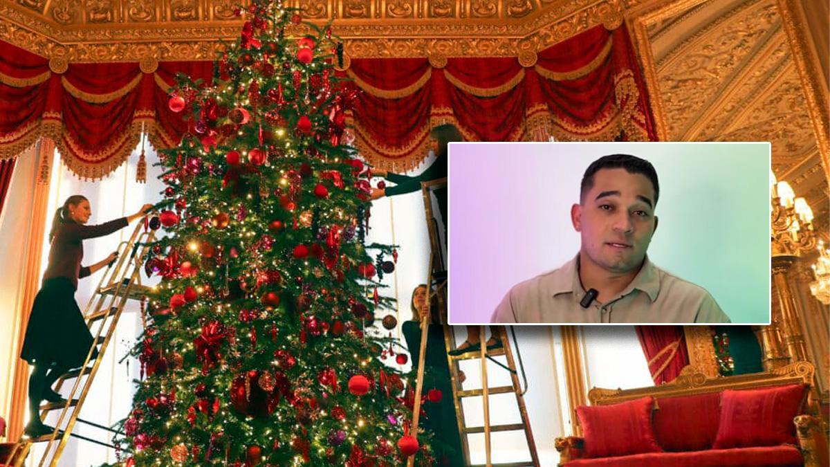 Los secretos para un árbol navideño increíble  lo que recomienda Fran, el decorador de TikTok