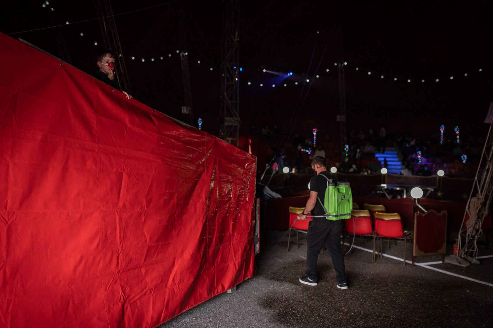 GALERÍA | "¿Cómo están usteeeedes? El circo en Zamora, desde dentro"