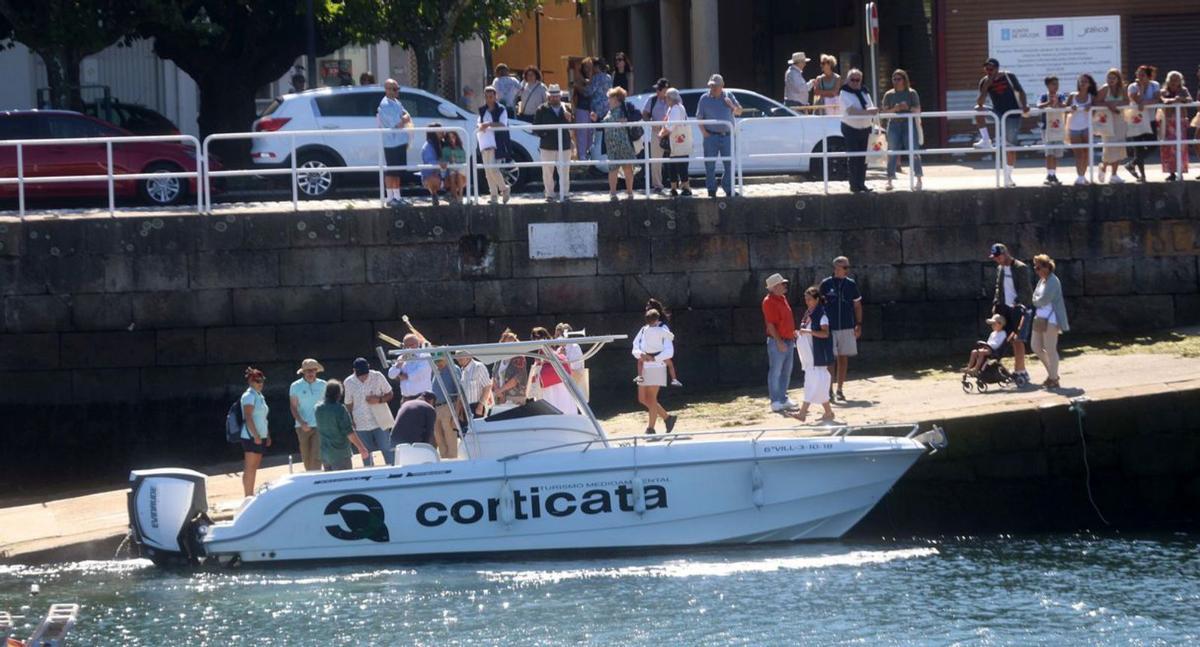 Viaje solidario a la isla de Cortegada para promover hábitos saludables en los niños