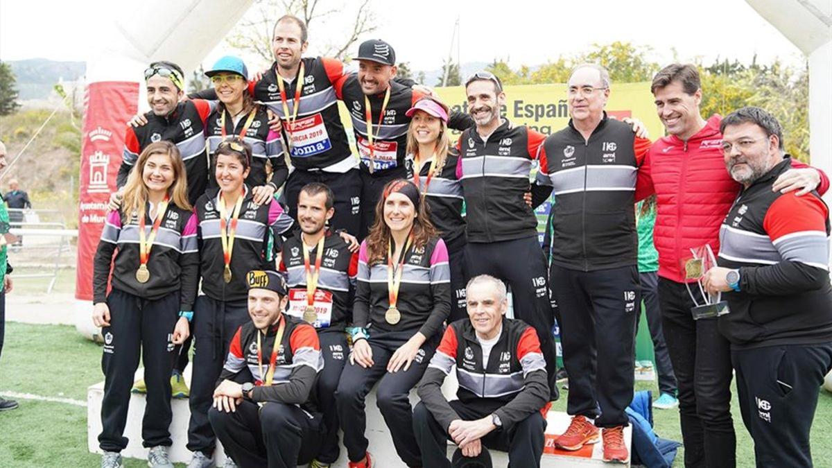 Delegación catalana en el Campeonato de España de Trail