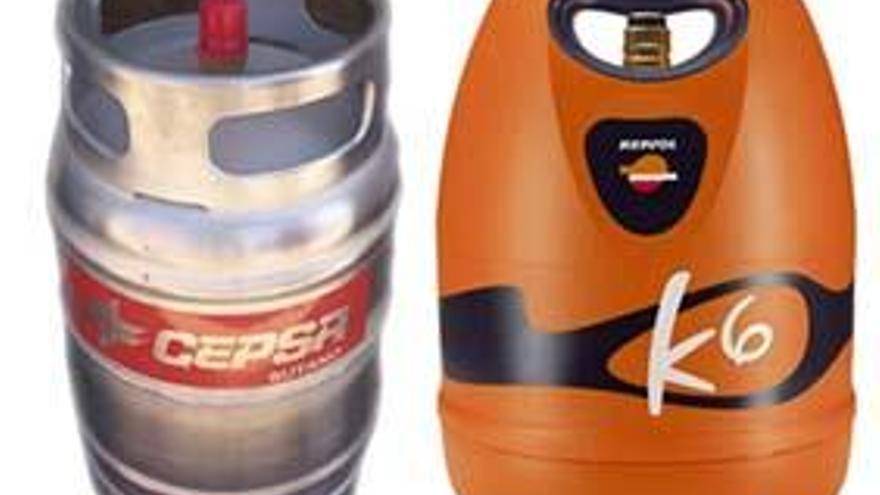 Bombona de butano 12 kg - Ligera - Repsol Homegy