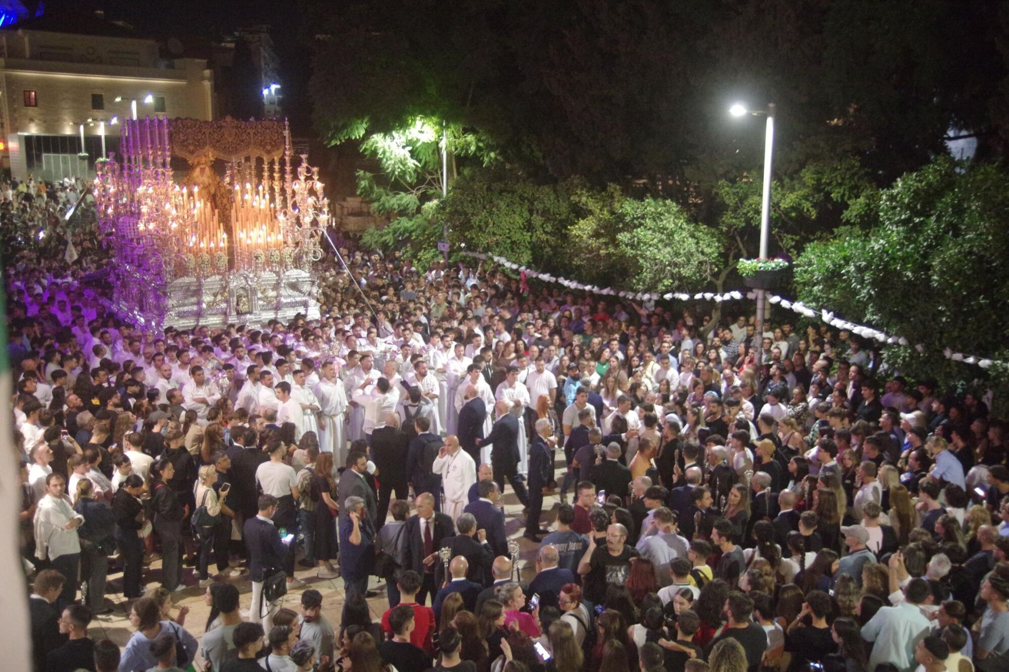 Traslado de la Virgen del Gran Perdón por el centenario del Prendimiento