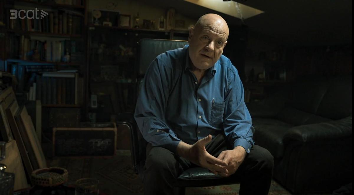 Bardalet explicant l'anècdota.