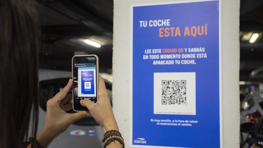 ‘Tu coche está aquí’, el nuevo servicio gratuito que permite saber dónde está estacionado tu vehículo dentro de GranCasa