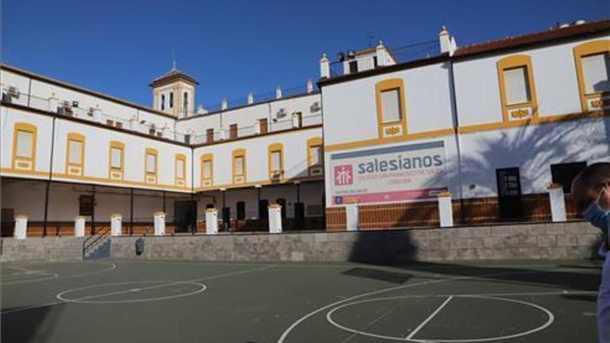 Patio del colego Salesianos de Córdoba.