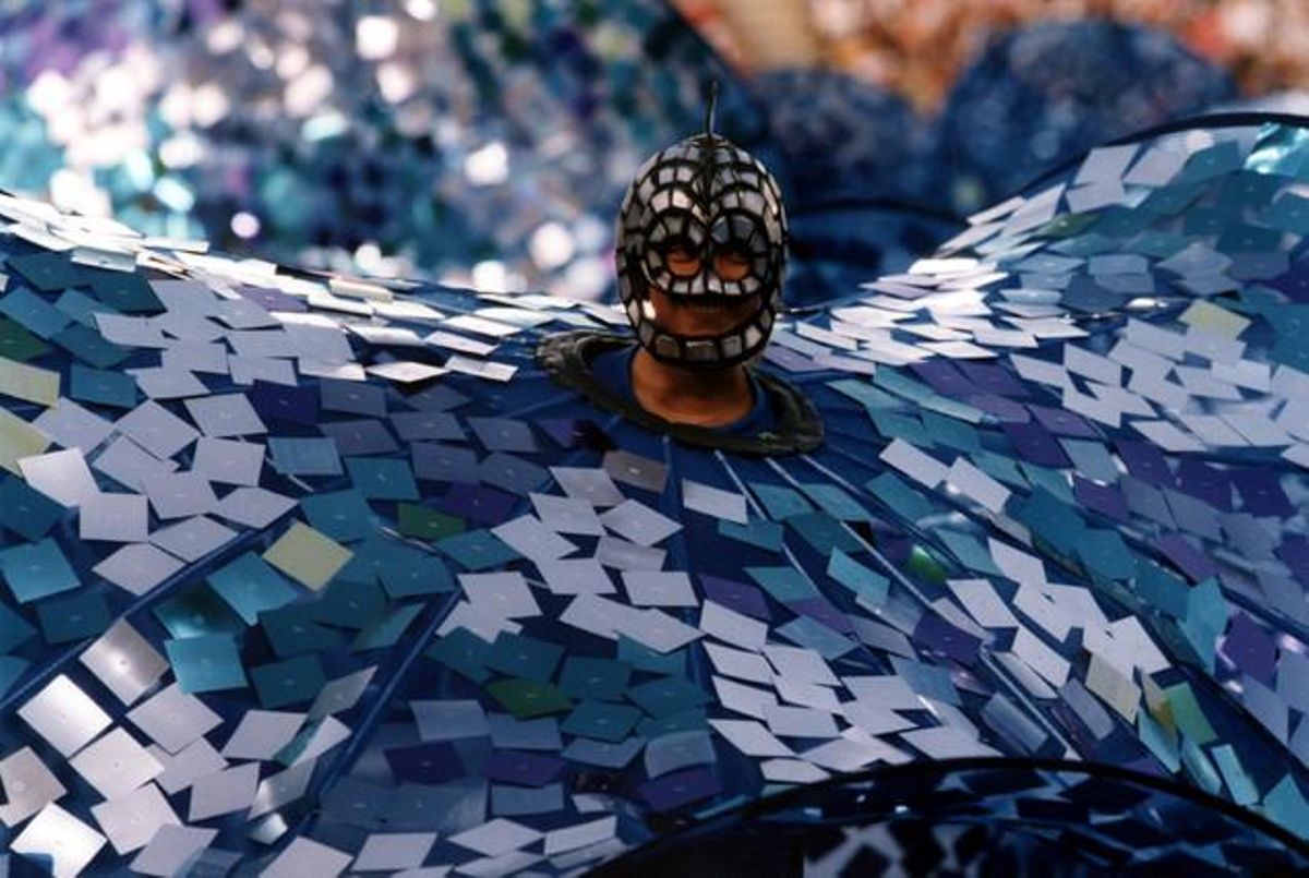 Un dels vestuaris que formaven part de l’espectacle en la cerimònia d’obertura dels Jocs de 1992.