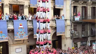 Una magnífica diada de Firagost abre un intenso agosto de la Colla Vella y de la Joves de Valls