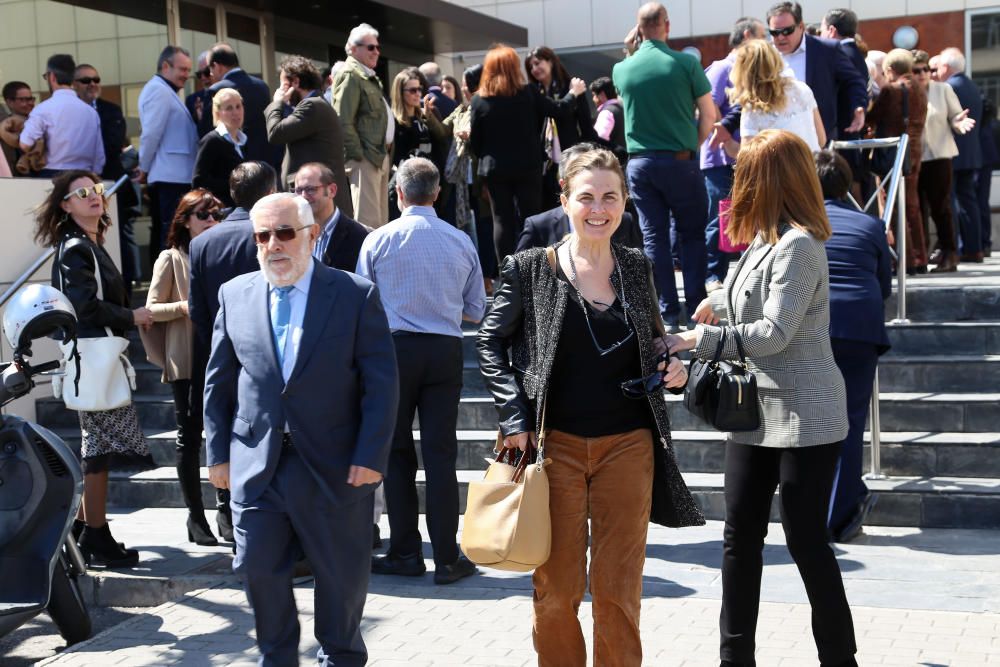 Funeral del exalcalde de Murcia Clemente García