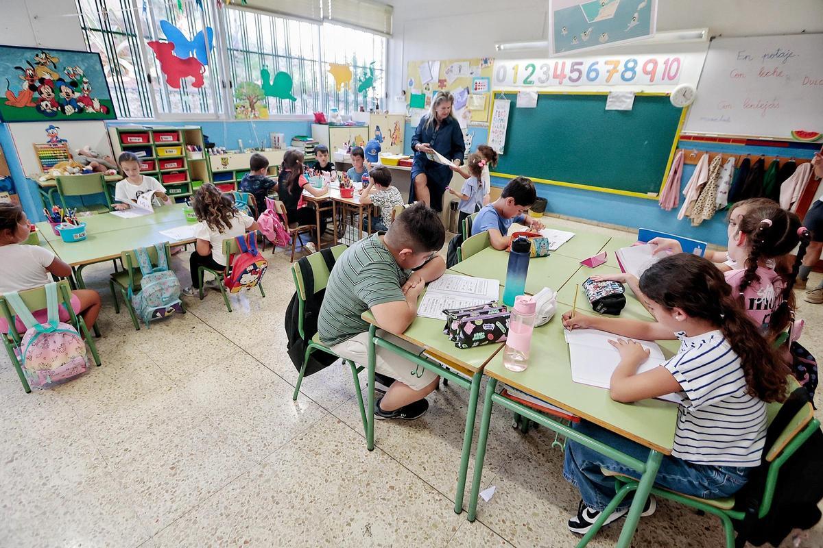 El CEIP Los Campitos, una escuela rural con quince niños
