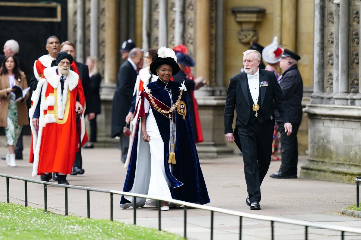 Color en la coronación de Carlos III de Inglaterra