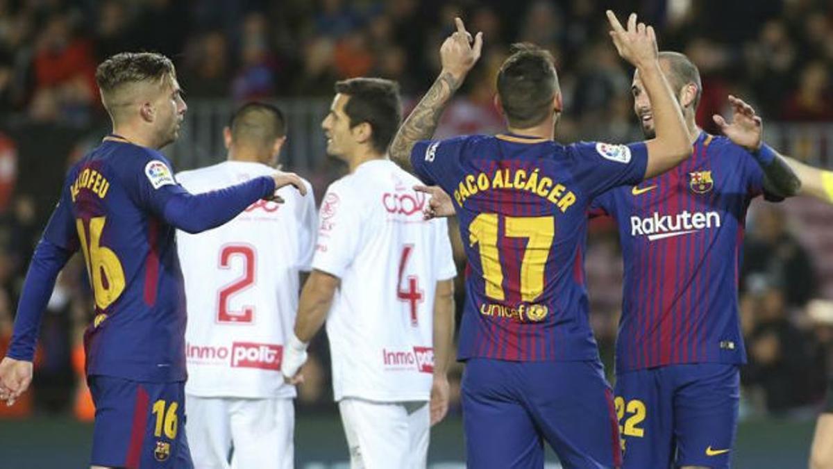 LACOPA | FC Barcelona - Murcia (5-0): El gol de Paco Alcácer