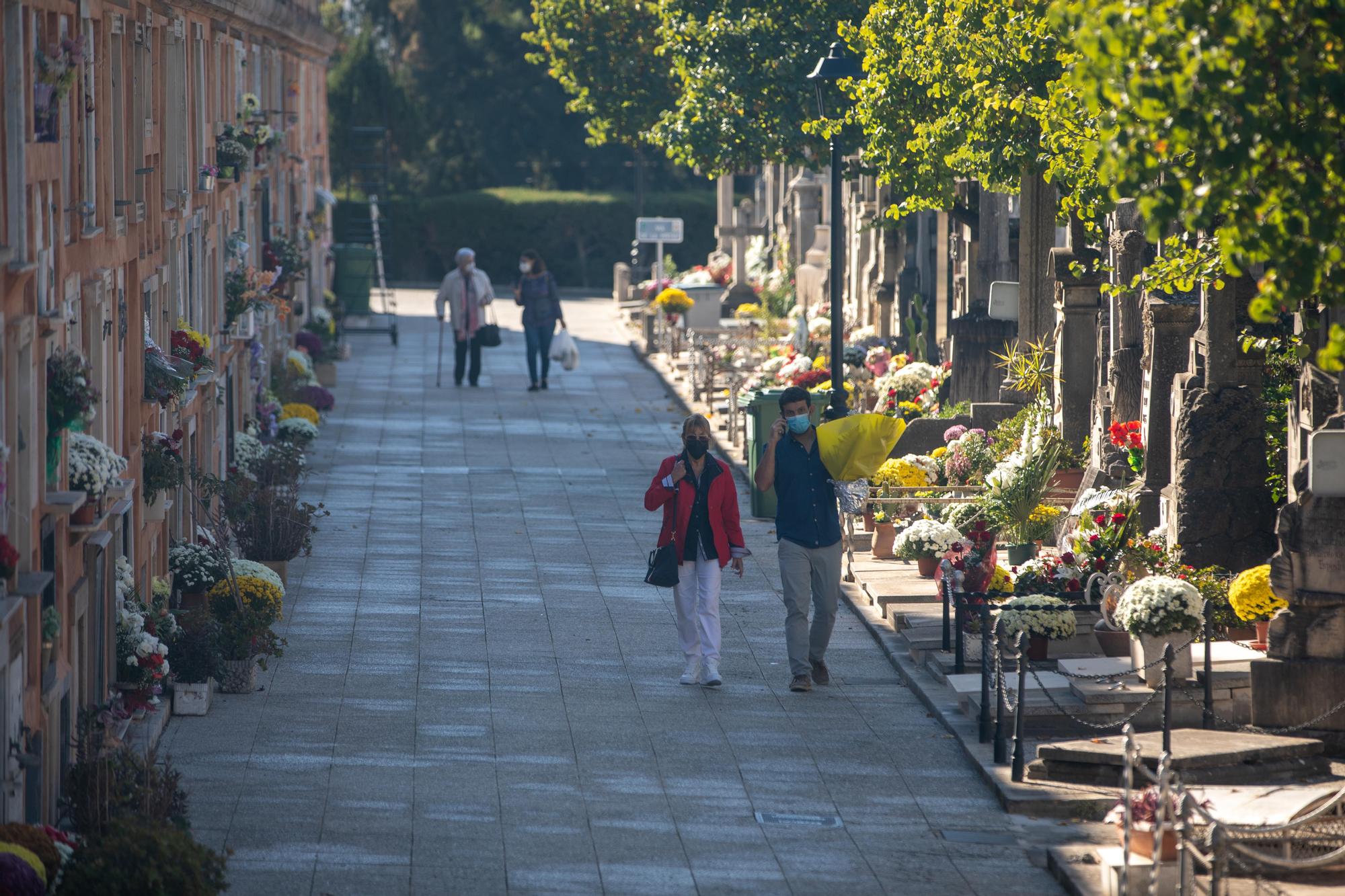 Tots Sants en el cementerio de Palma.