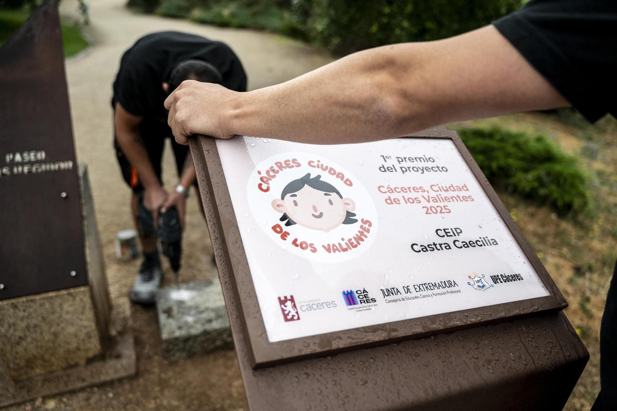 Cáceres ya tiene su Ciudad de los Valientes