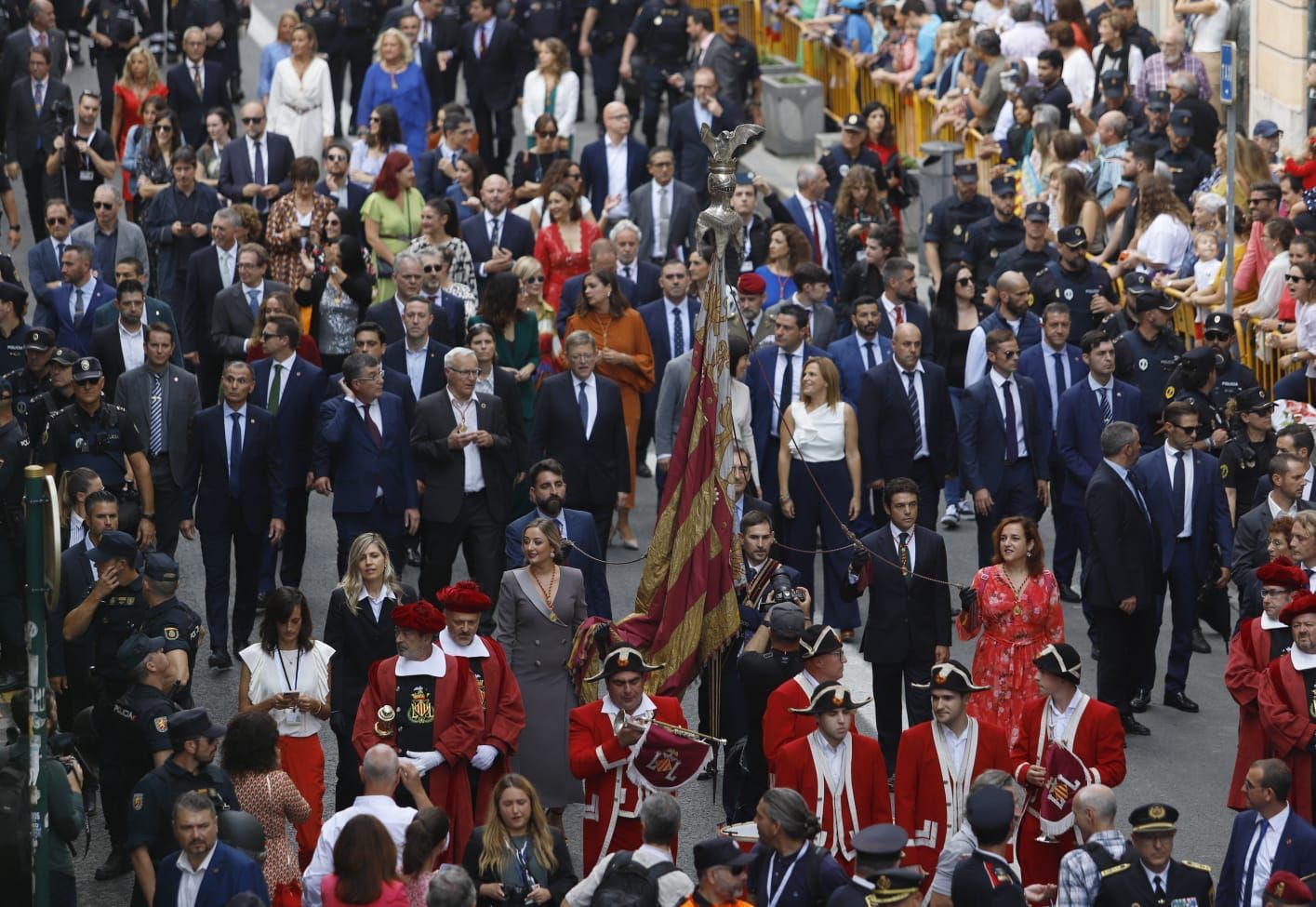 Procesión cívica del 9 d'Octubre en València