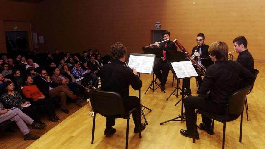 Concierto de inauguración del curso en el conservatorio. // Rafa Vázquez