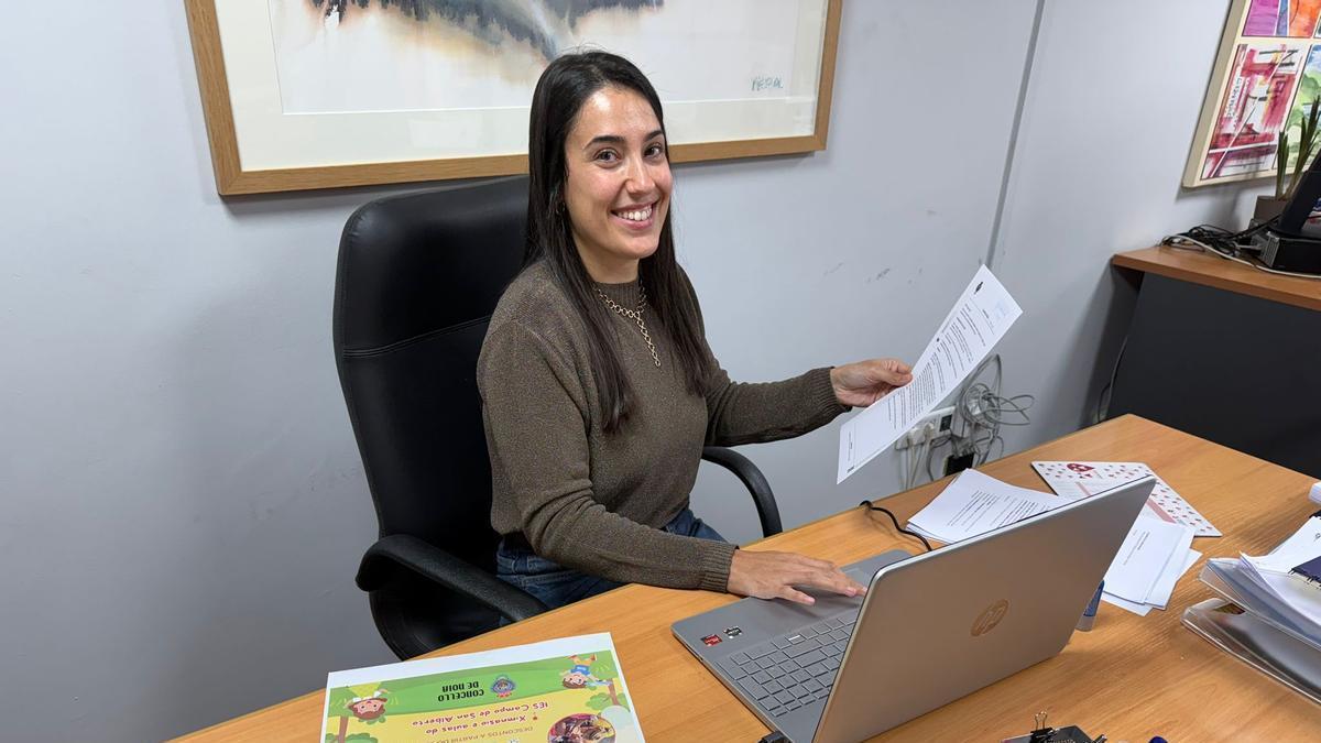 Ana Blanco, concelleira de Cultura e Mocidade de Noia.