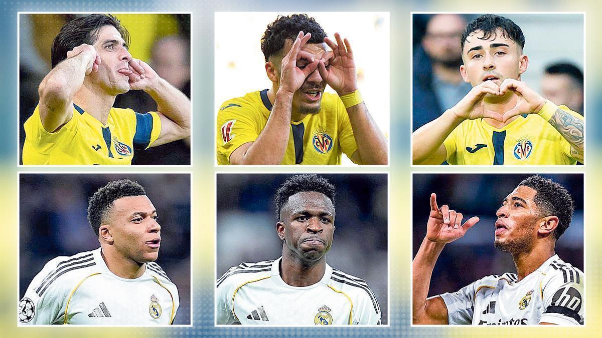 Gerard, Mikautadze y Moleiro retan a Mbappé, Vinícius y Bellingham en el Villarreal-Real Madrid.