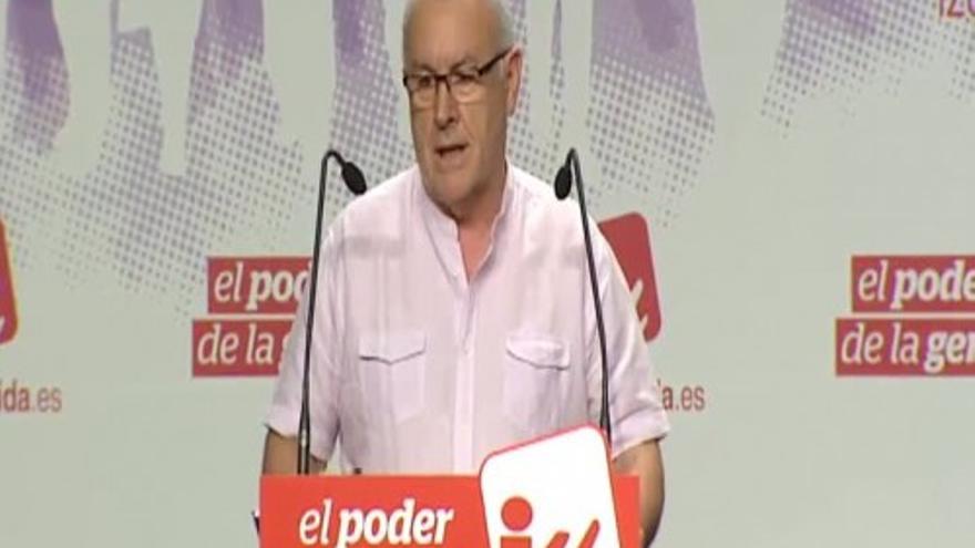 IU presenta su candidatura como "la esperanza del cambio"