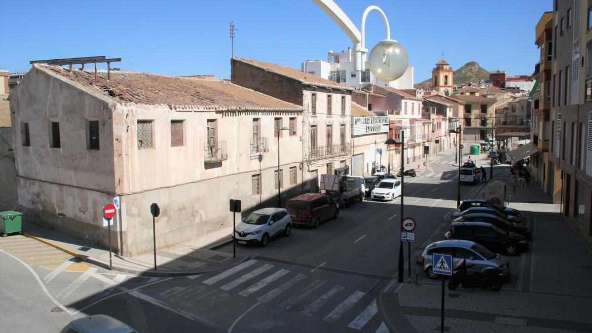 Esquinazo, en el Puente de los Carros, donde se pretendía construir el centro de salud.