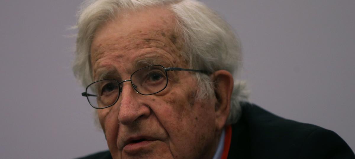 Noam Chomsky.