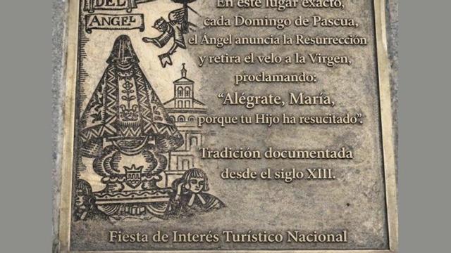 Así será la placa conmemorativa .