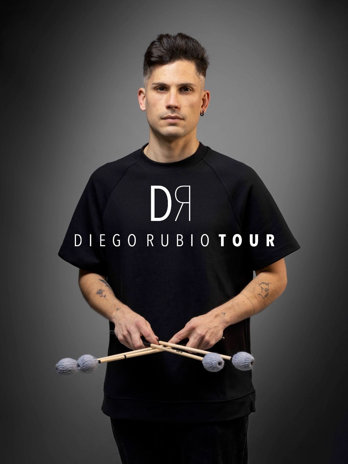 Diego Rubio, en la imagen promocional de su nueva gira.