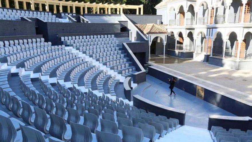 El auditorio del parque de La Constitución, remodelado por Codecosol por 135.000 euros. | L.O.