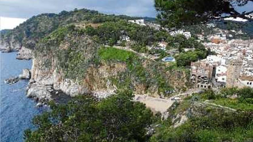 La zona d&#039;Es Codolar i el camí de la Marina, on es preveia la construcció de deu xalets de luxe.