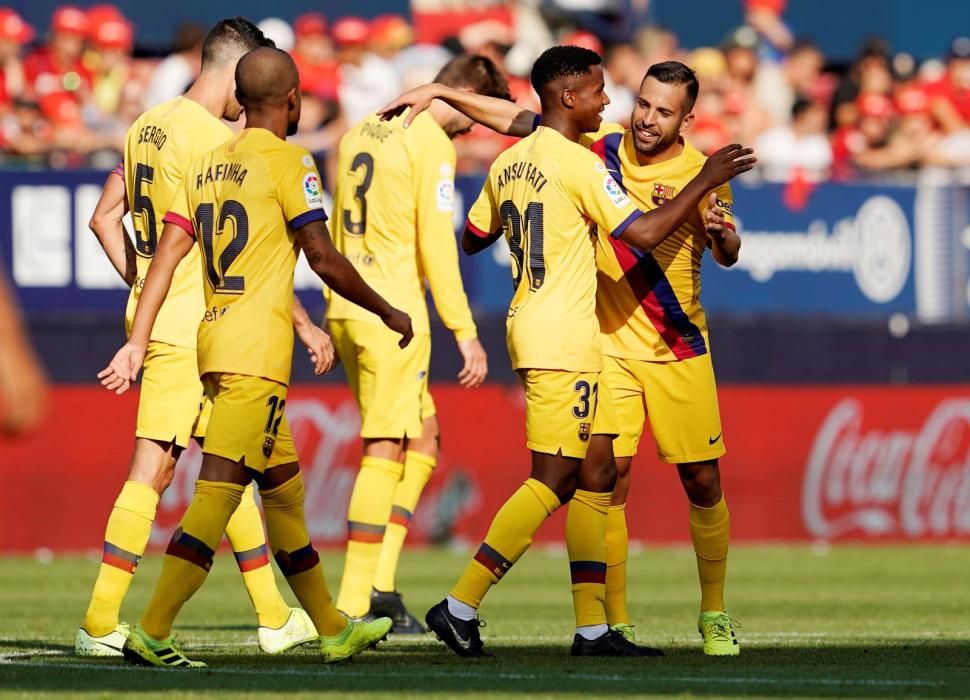 Les imatges de l'Osasuna - Barça