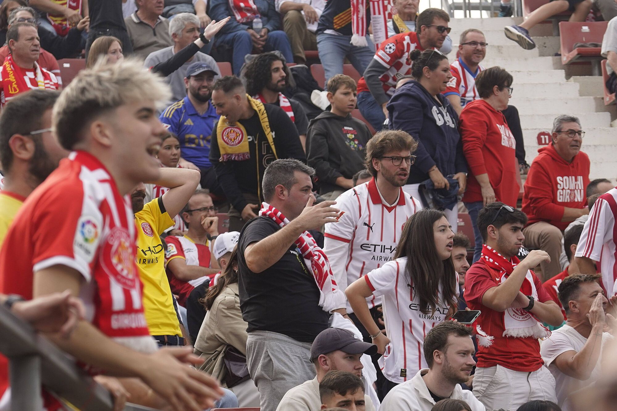 Les imatges del Girona - Reial Oviedo