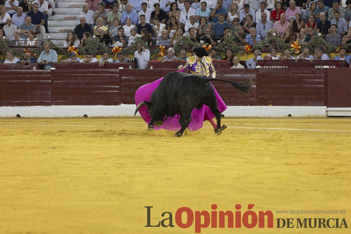 Tercer festejo de la Feria Taurina de Murcia (Talavante, Paco Ureña y Roca Rey), en imágenes