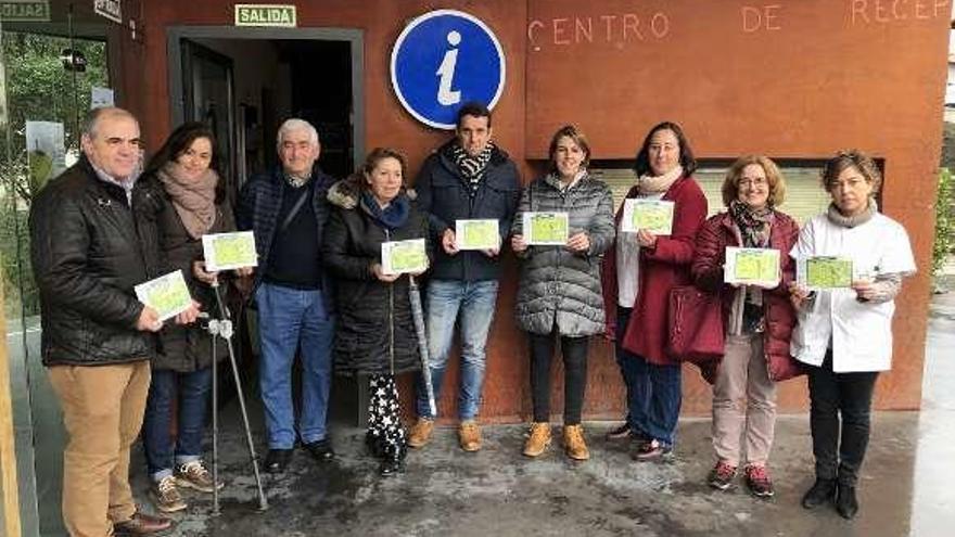 José Luis Moriyón, Cristina Peña, Francisco García, Carmen Valle, José Ángel Toyos, Sandra Cuesta, Blanca Gayo, Elsa Carbonell y Maite Alonso.