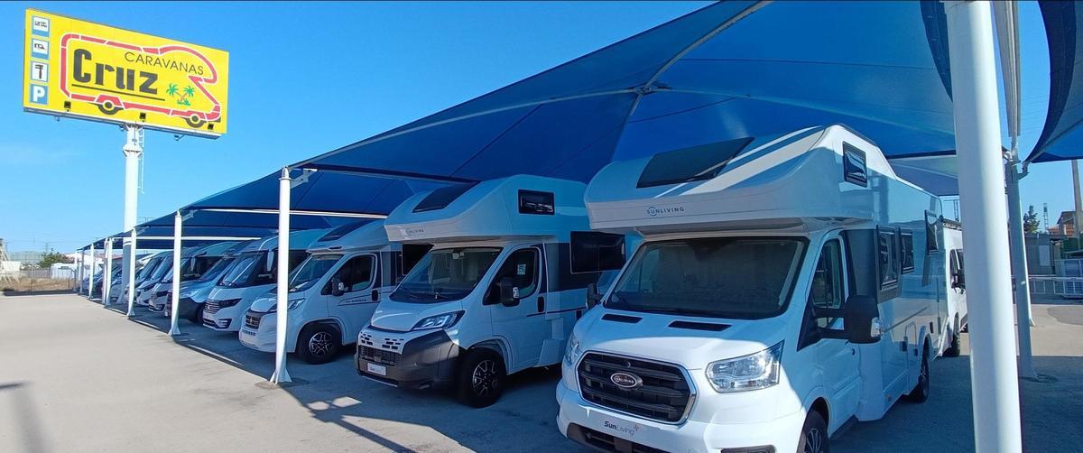Caravanas Cruz ofrece una variada selección de vehículos.