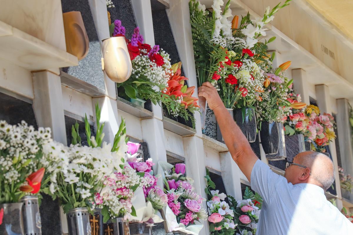 Miles de vecinos se han acercado al camposanto oriolano el día de Todos los Santos Miles de vecinos se han acercado al camposanto oriolano el día de Todos los Santos